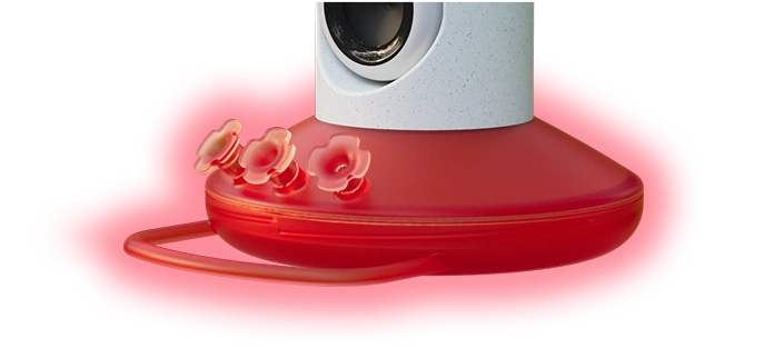 Smart hummingbird feeder - Designed to attract